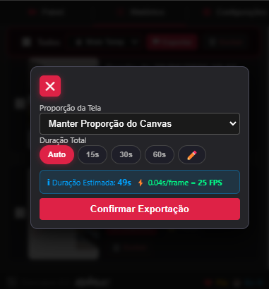 Exportar timelapse